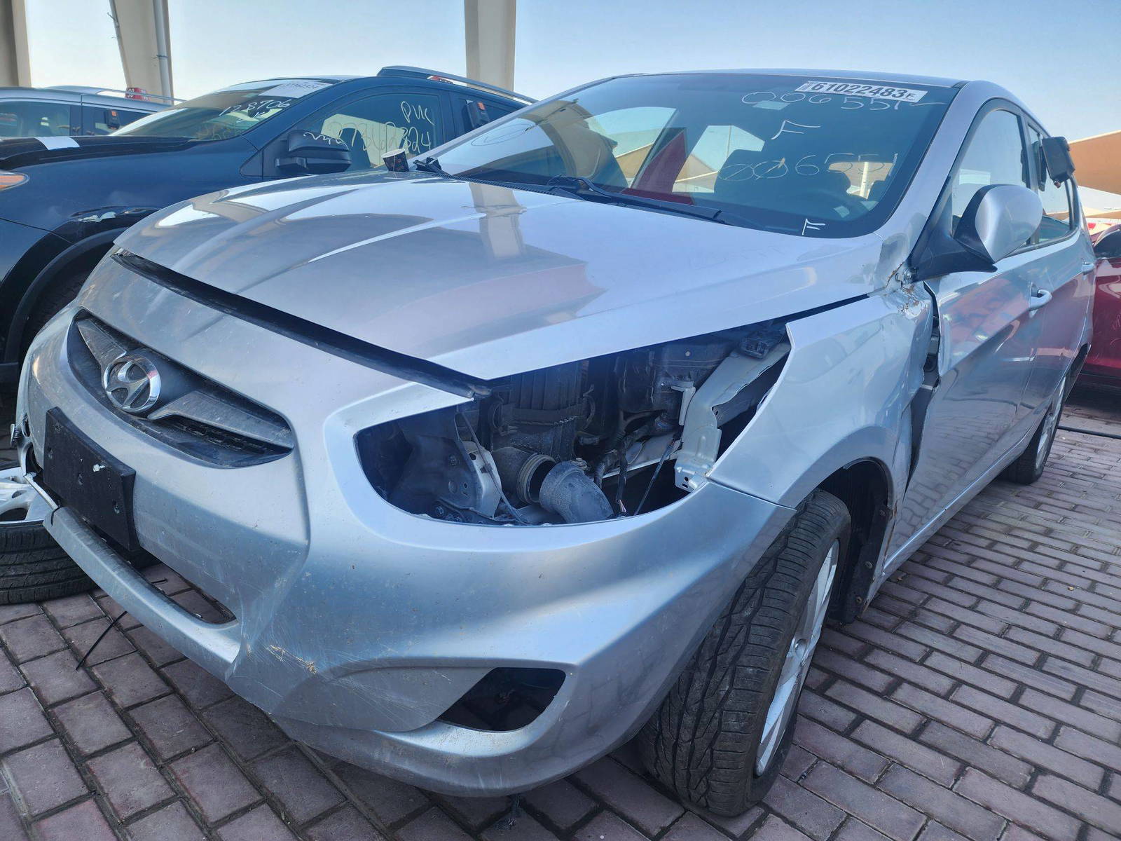 2012 HYUNDAI ACCENT — 81637 Miles — Lot 61022483 - Marhaba Auctions Used Cars - Image 4