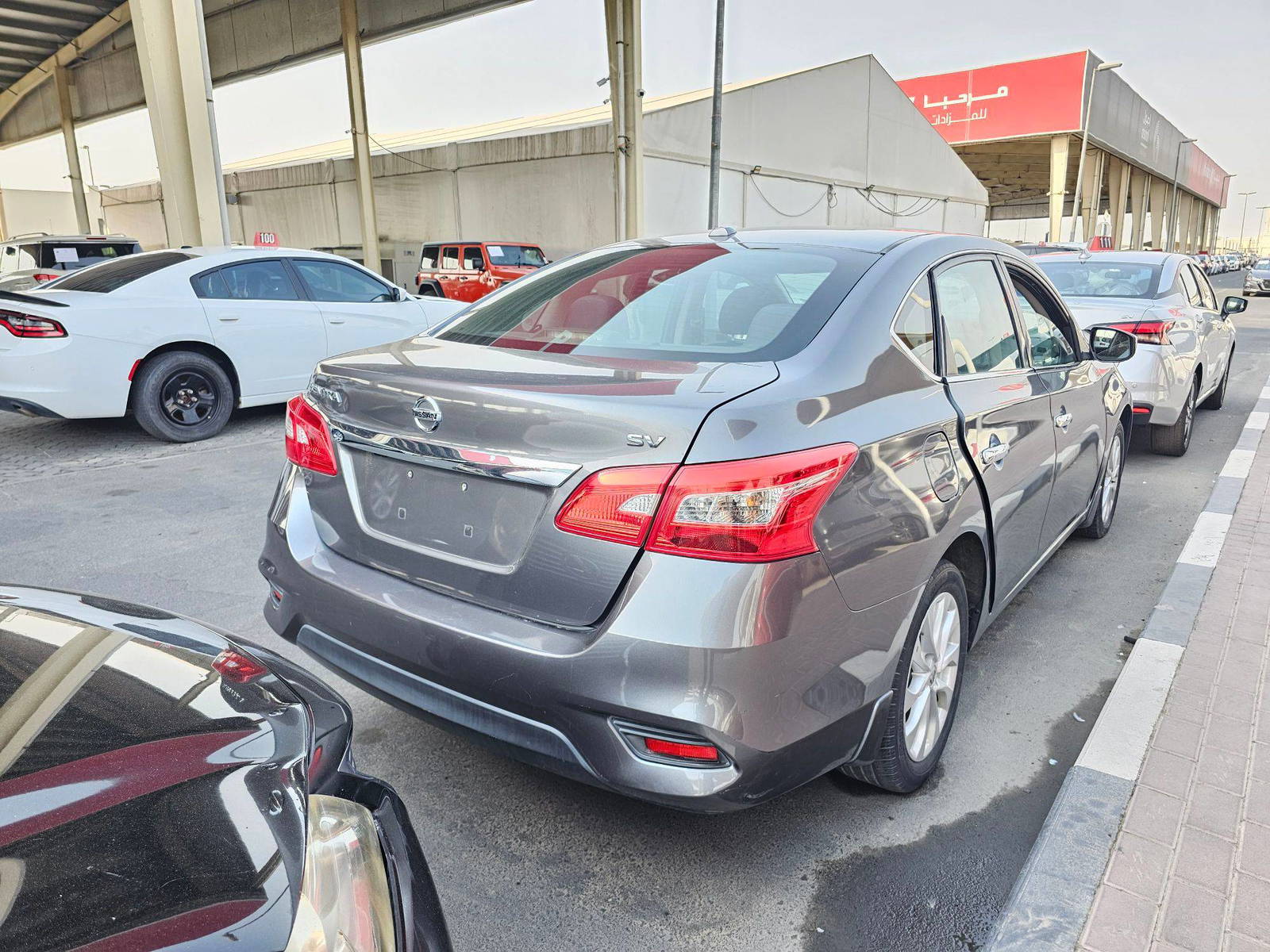 2019 NISSAN SENTRA — 88311 Miles — Lot 5KL607362 — Souq - Marhaba Auctions Used Cars - Image 3