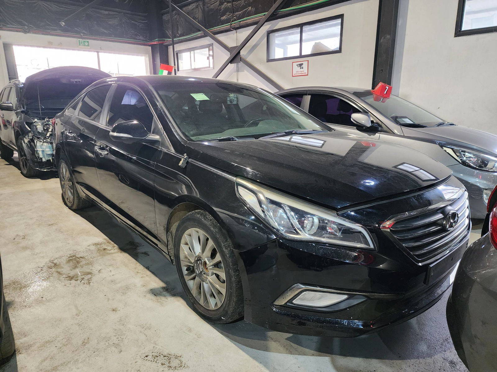 2015 HYUNDAI SONATA — 193237 KM — Lot 043057 — Main - Marhaba Auctions Used Cars - Image 6