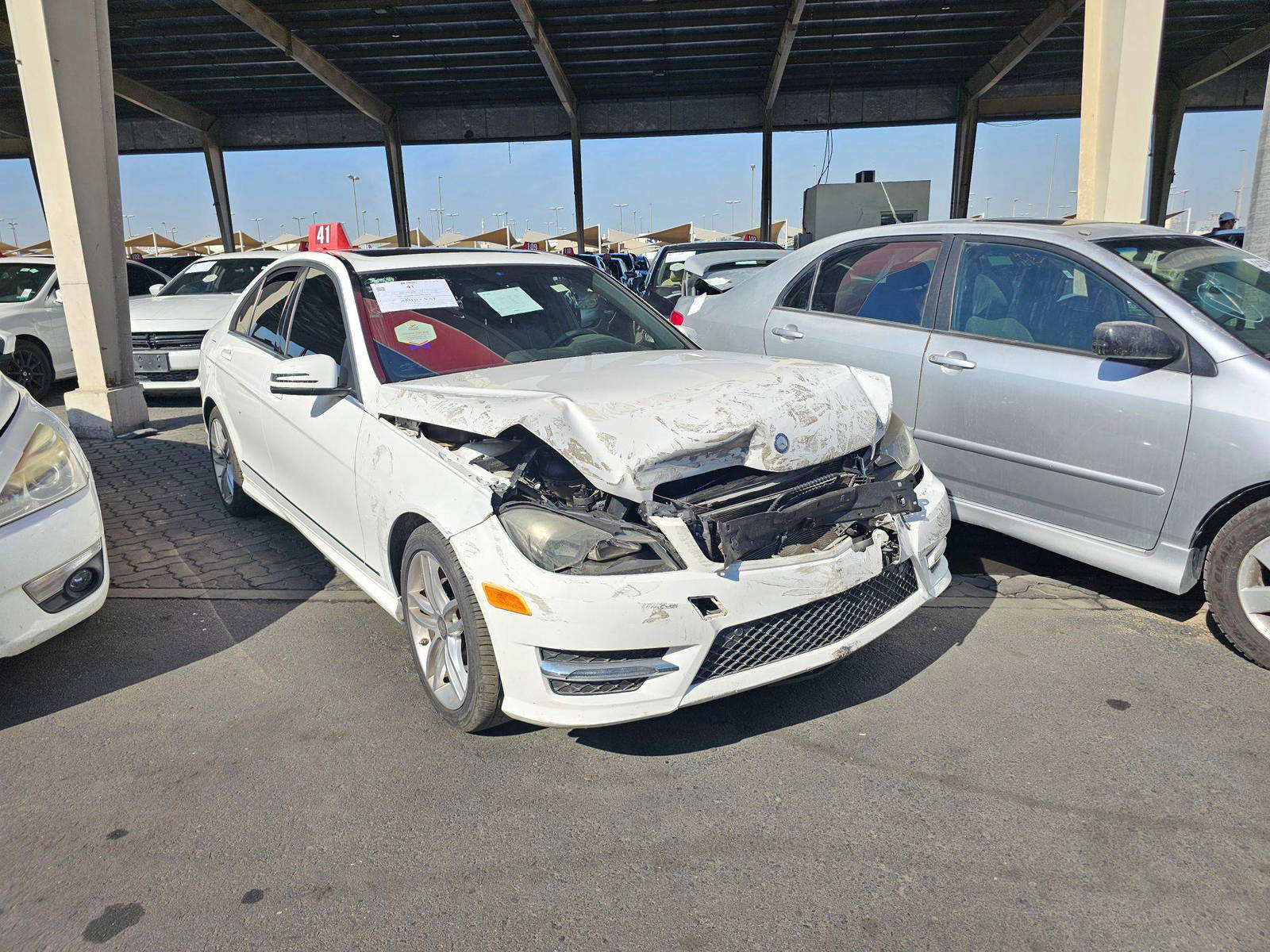 MERCEDES BENZ C 250 2013 - Marhaba Auction Used Cars - Image 5