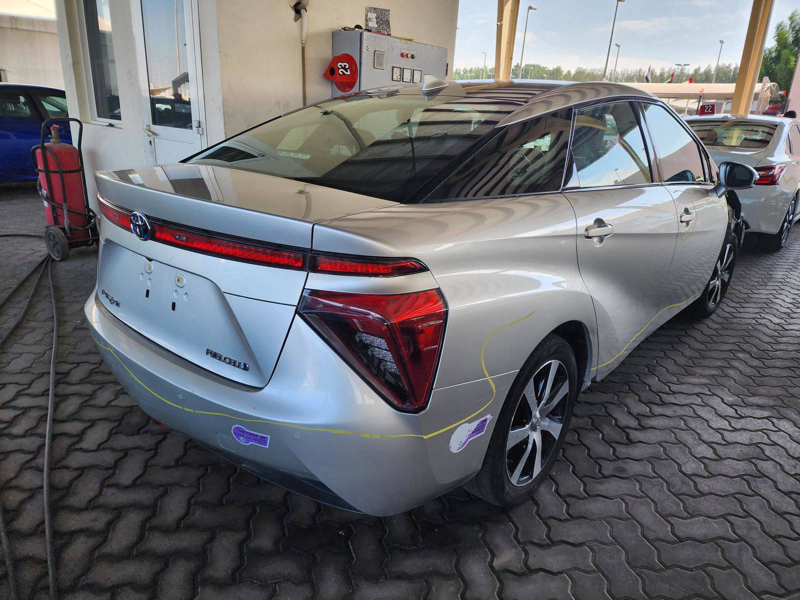 2019 TOYOTA MIRAI — 38454 Miles — Lot 37210540 - Marhaba Auctions Used Cars - Image 3