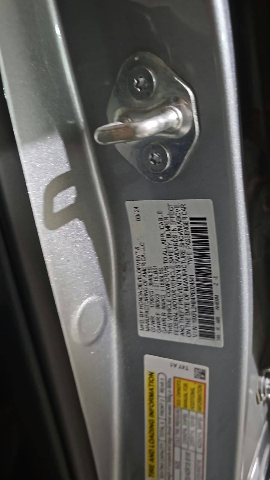 2024 HONDA CIVIC — 49503 Miles — Lot RE024541 - Marhaba Auctions Used Cars - Image 6