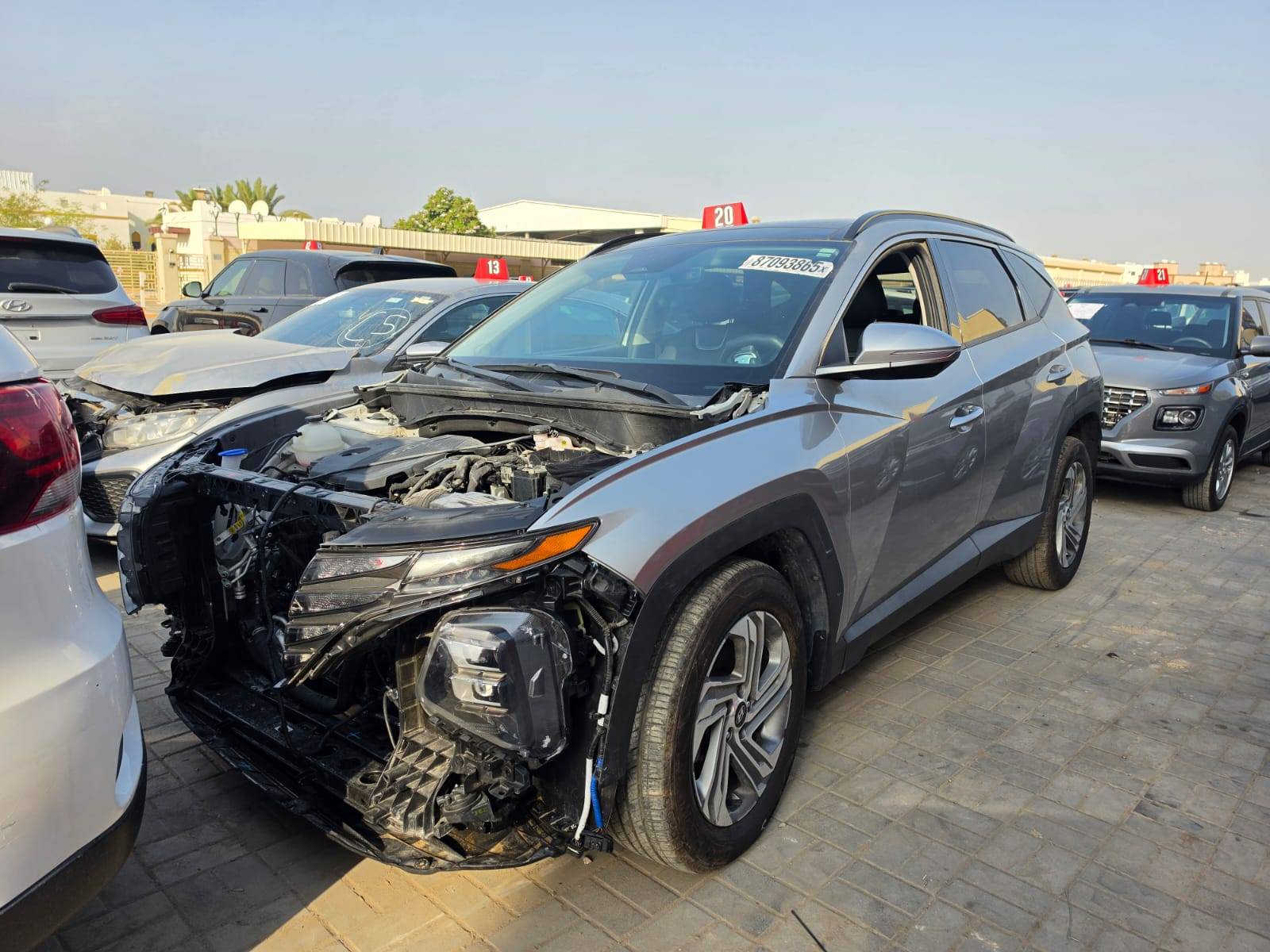 2022 HYUNDAI TUCSON — 51303 Miles — Lot E5NH060610 - Marhaba Auctions Used Cars - Image 3