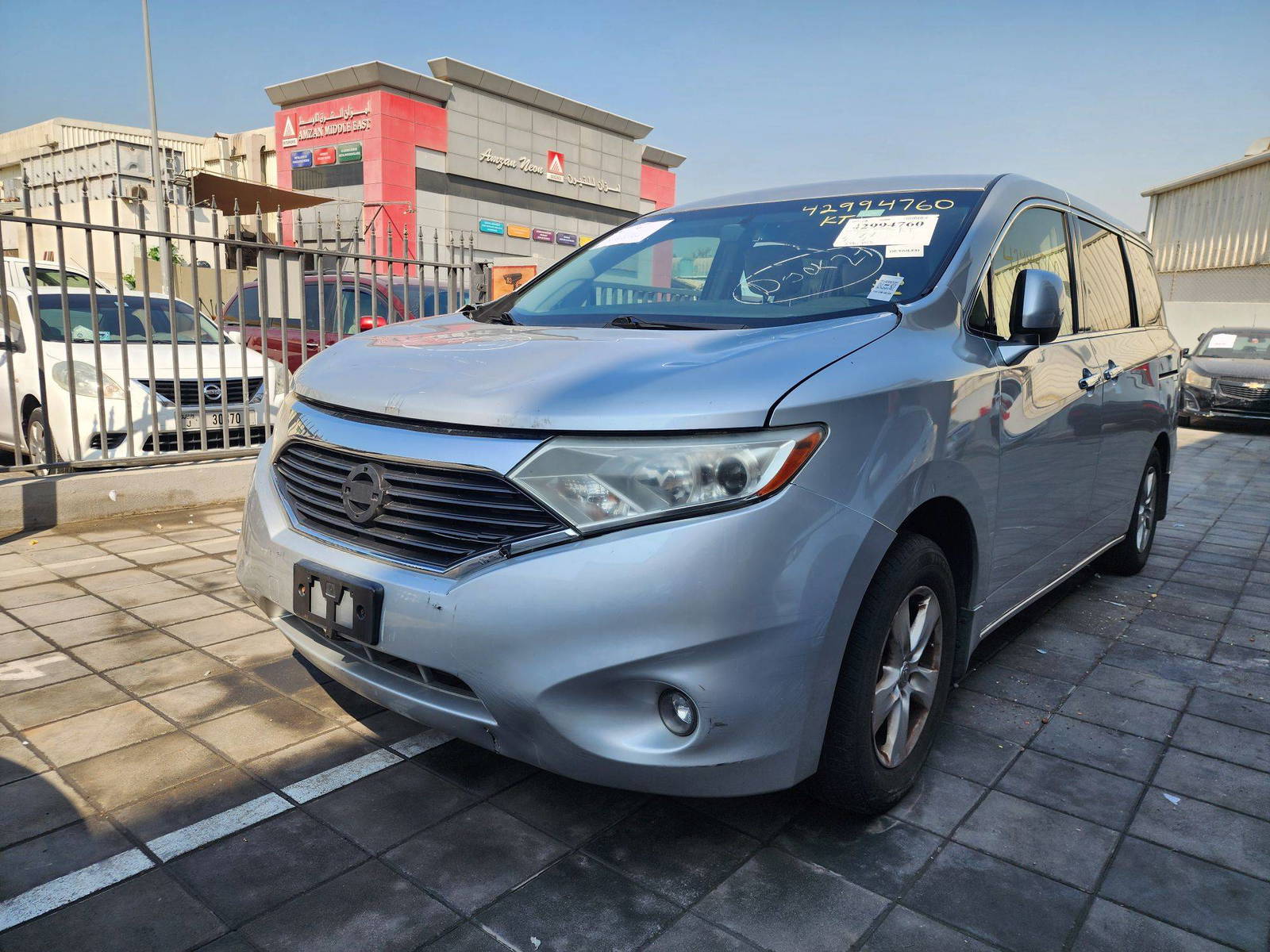 2013 NISSAN QUEST — 218753 Miles — Lot 42994760 — Al Quoz - Marhaba Auctions Used Cars - Image 3