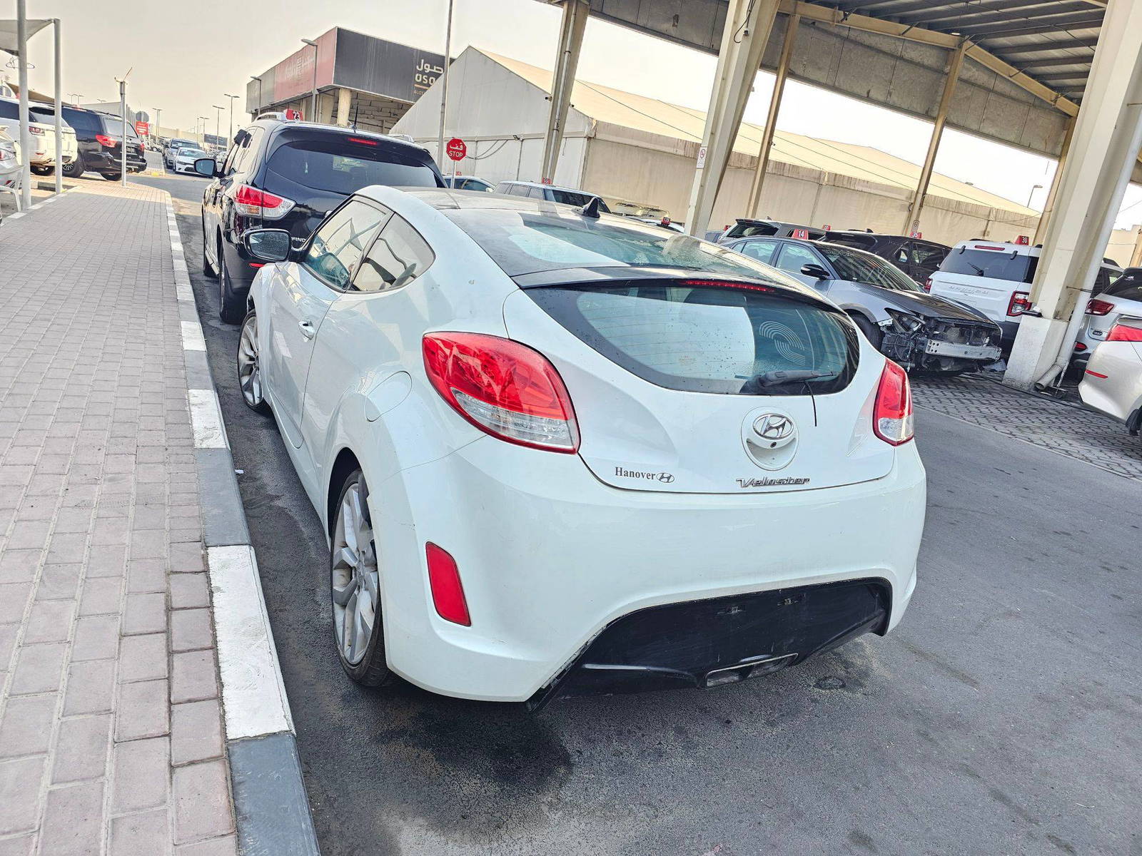 2015 HYUNDAI VELOSTER — 92620 Miles — Lot FU225389 — Souq - Marhaba Auctions Used Cars - Image 3