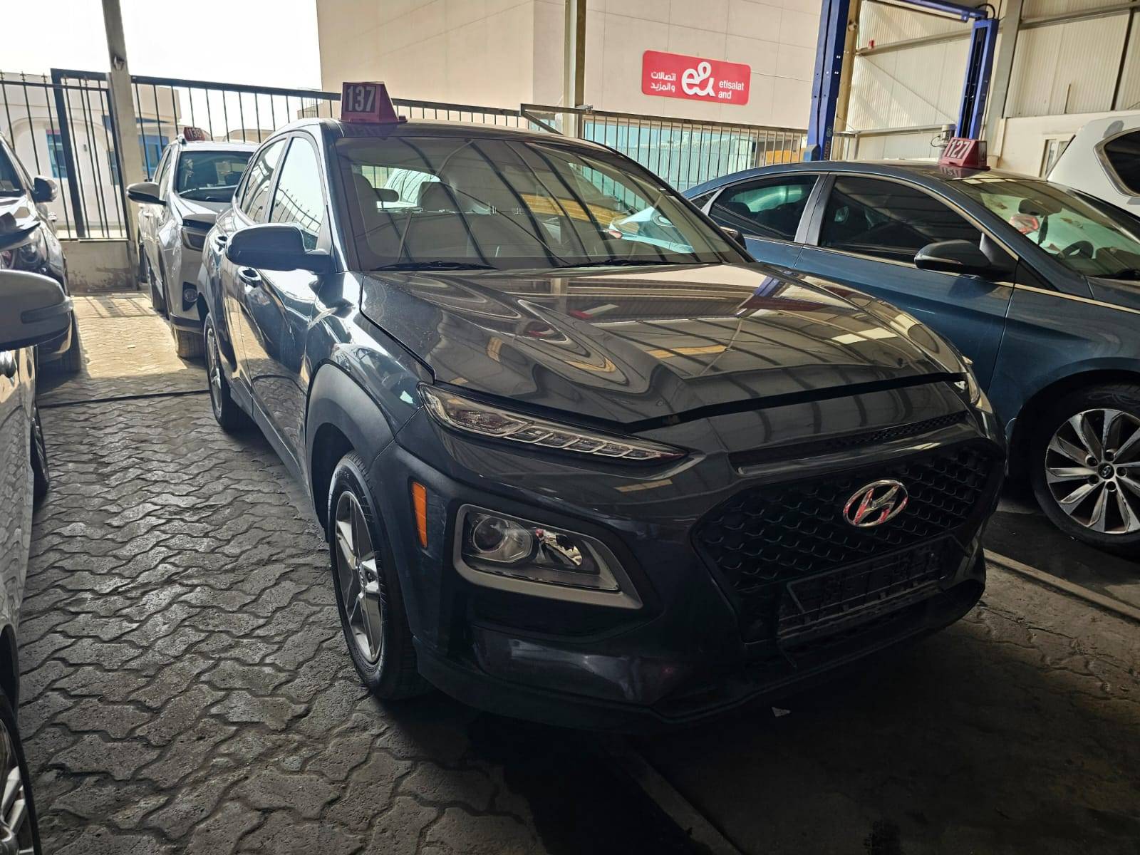 2021 HYUNDAI KONA — sold — 67833 Miles — Lot MU740229 — Main - Marhaba Auctions Used Cars - Image 3