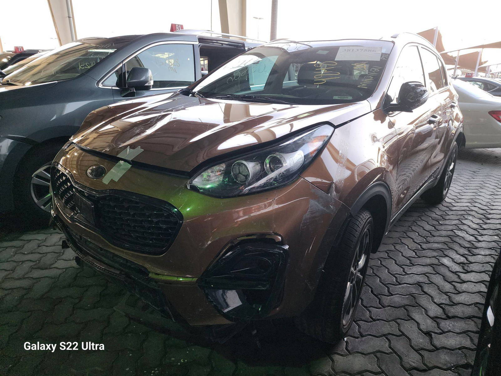 2021 KIA SPORTAGE — 50428 Miles — Lot 38137586 - Marhaba Auctions Used Cars - Image 8