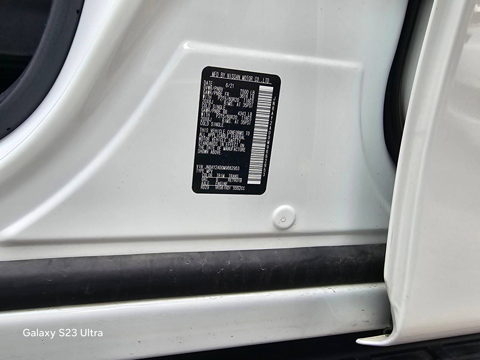 NISSAN ARMADA 2021 - Marhaba Auction Used Cars - Image 8