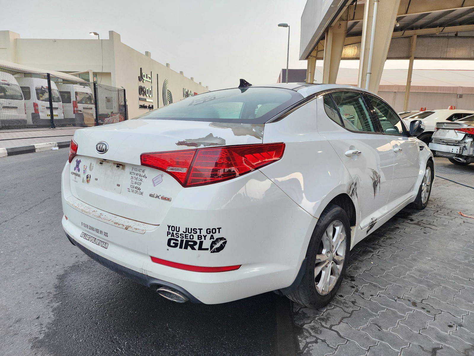 2012 KIA OPTIMA — 253486 Miles — Lot 47109344 — Souq - Marhaba Auctions Used Cars - Image 3