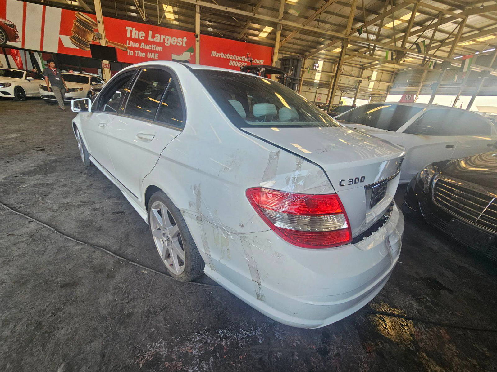 MERCEDES BENZ C300 2011 - Marhaba Auction Used Cars - Image 7