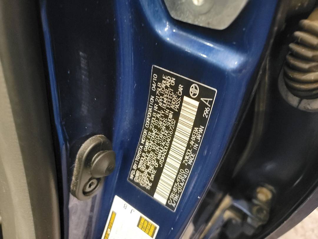 2010 TOYOTA PRIUS — 152928 Miles — Lot 42036345 — Main - Marhaba Auctions Used Cars - Image 10