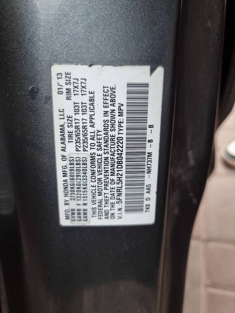 HONDA ODYSSEY 2013 - Marhaba Auction Used Cars - Image 8