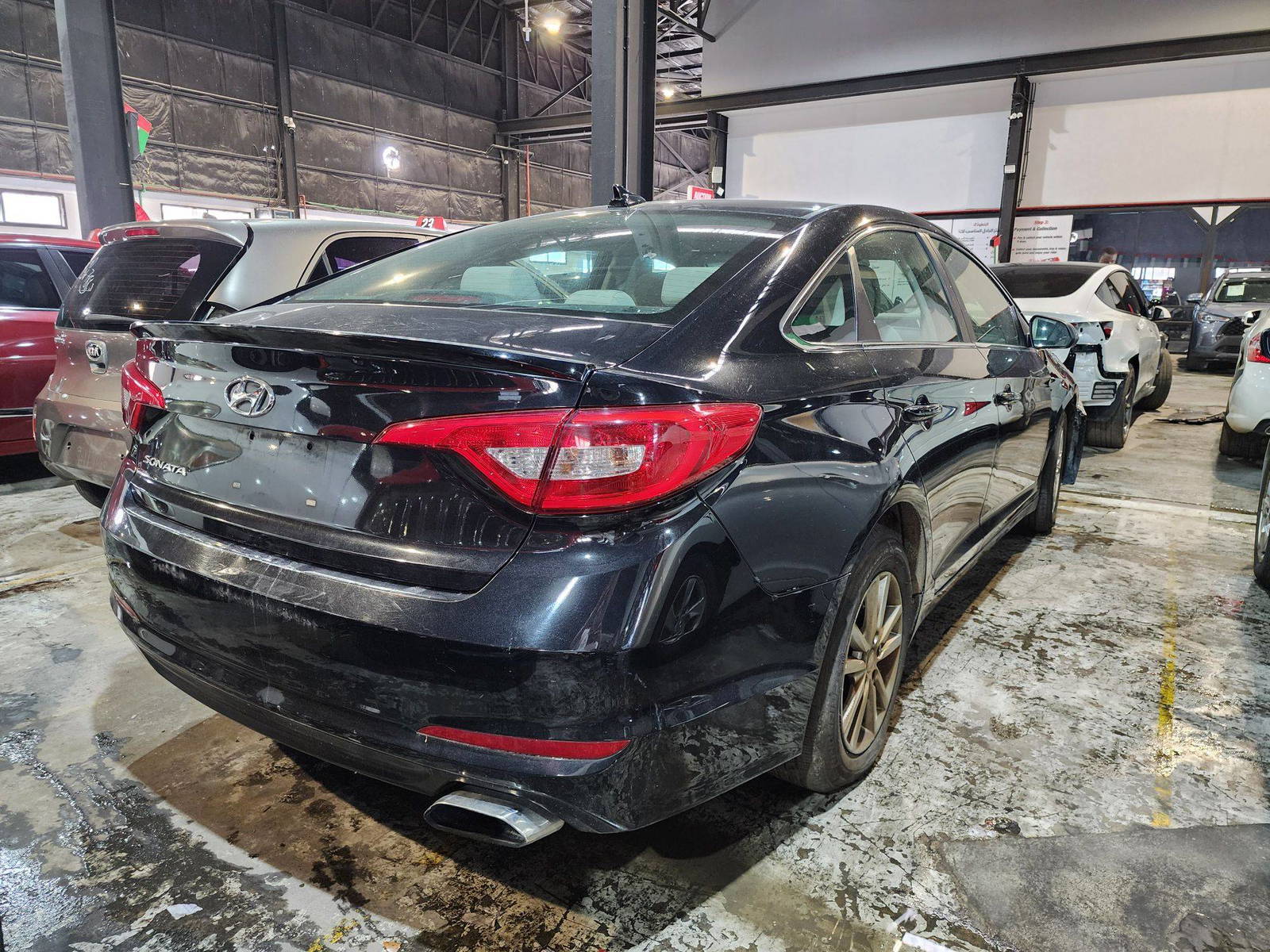 HYUNDAI SONATA 2017 - Marhaba Auction Used Cars - Image 6