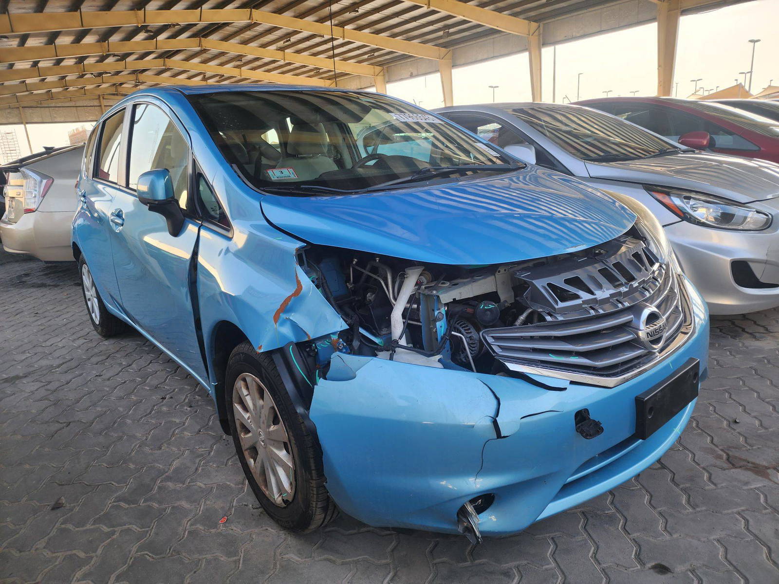 2014 NISSAN VERSA NOTE — 58441 Miles — Lot 77966543 — Souq - Marhaba Auctions Used Cars - Image 3