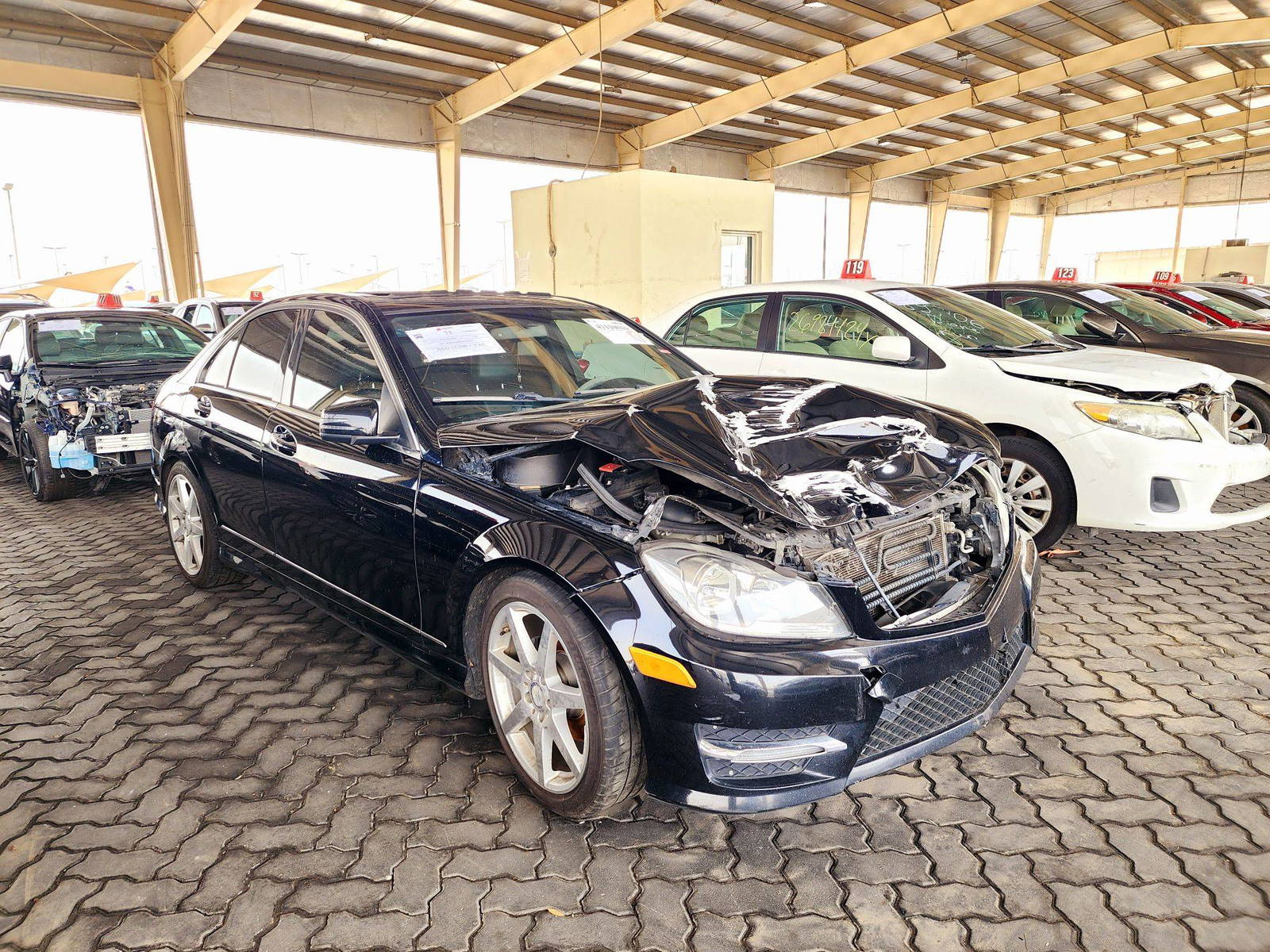 2014 MERCEDES BENZ C-250 — 152759 Miles — Lot BXEG230420 — Main - Marhaba Auctions Used Cars - Image 4