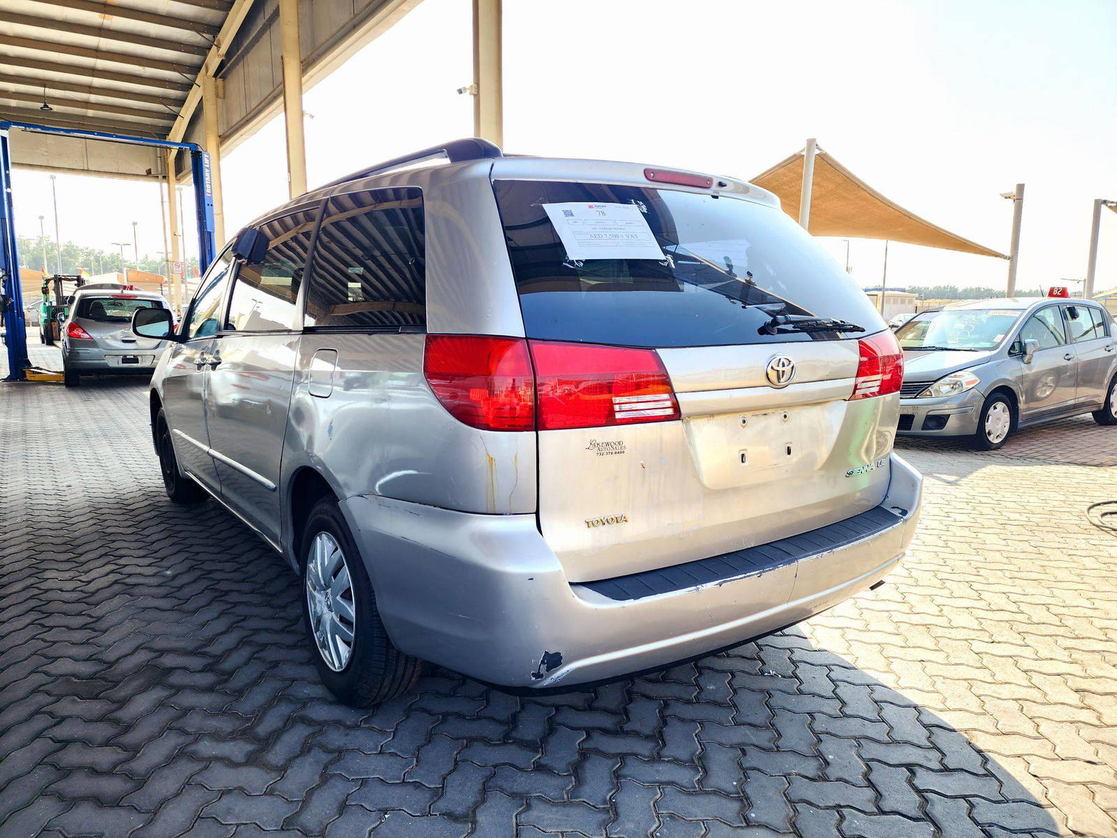 2005 TOYOTA SIENNA — 167092 Miles — Lot 66006014 — Souq - Marhaba Auctions Used Cars - Image 3