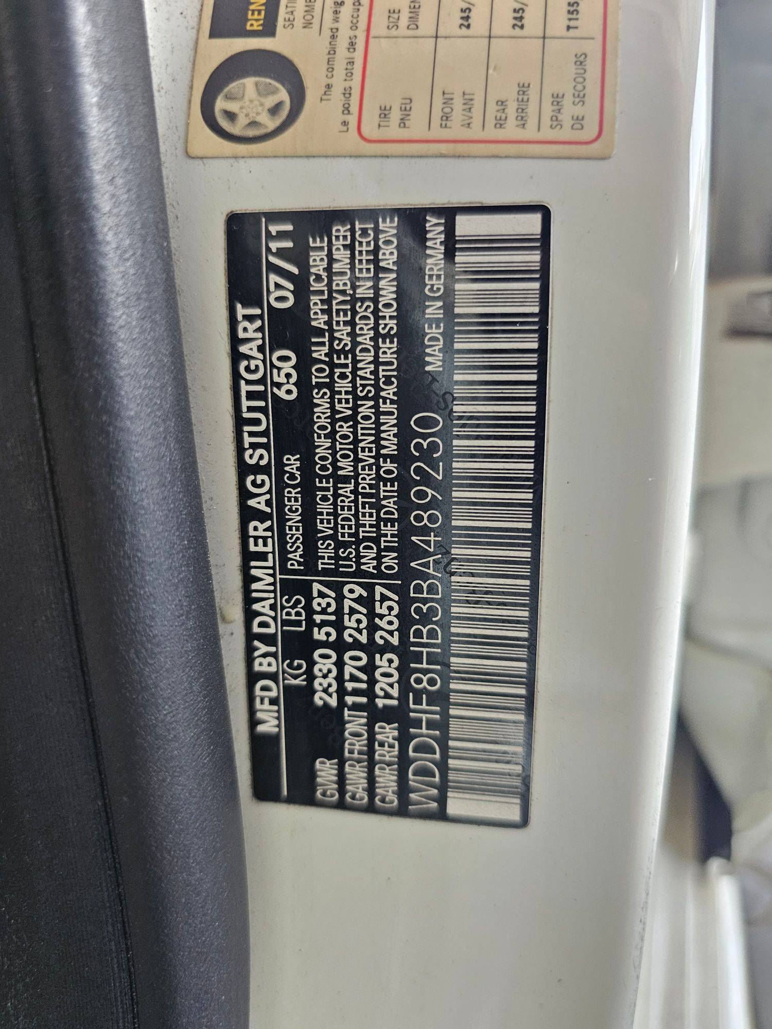 MERCEDES BENZ E 350 2011 - Marhaba Auction Used Cars - Image 7