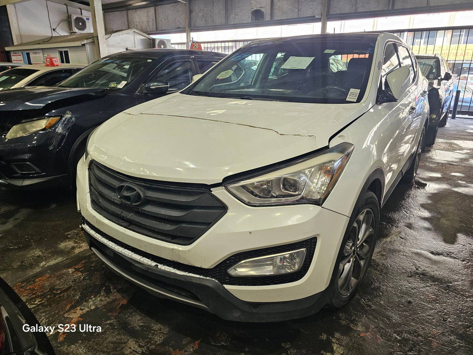 HYUNDAI SANTA FE SPORT 2013 - Marhaba Auction Used Cars - Image 3
