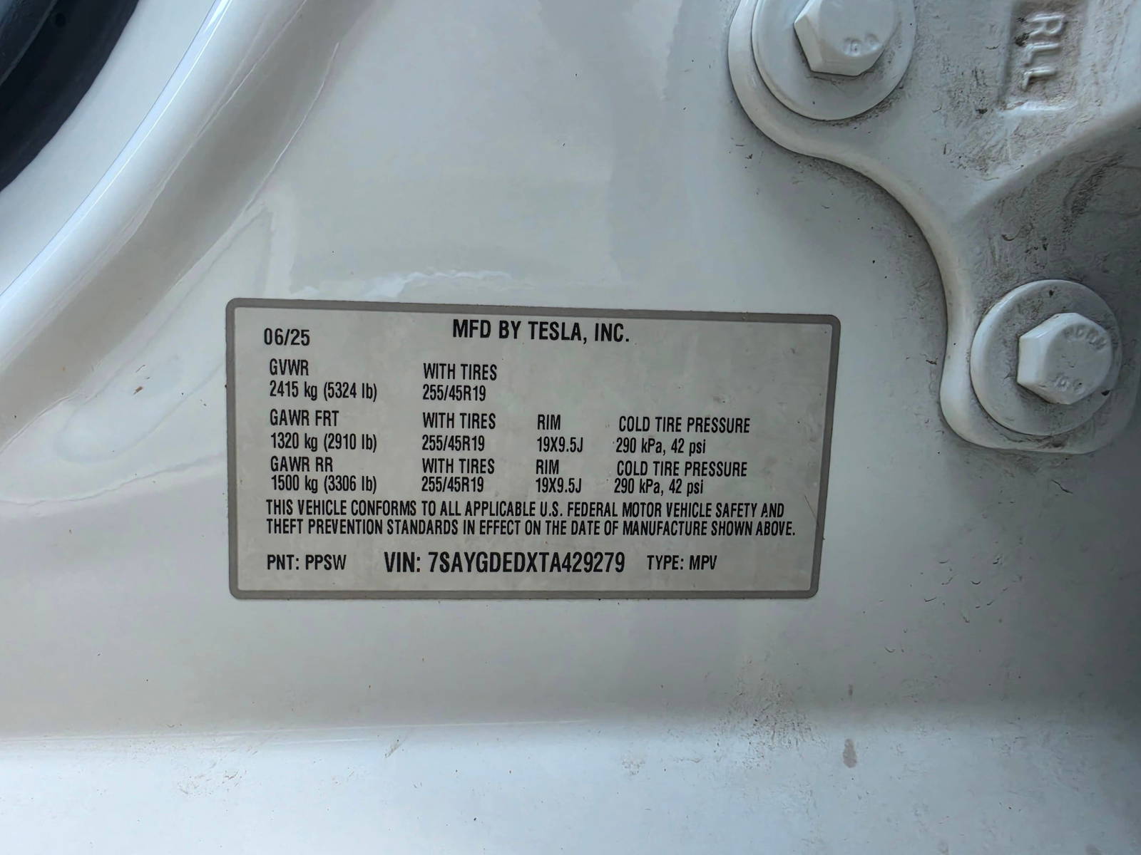 2026 TESLA MODEL Y — 19613 KM — Lot TA429279 - Marhaba Auctions Used Cars - Image 8