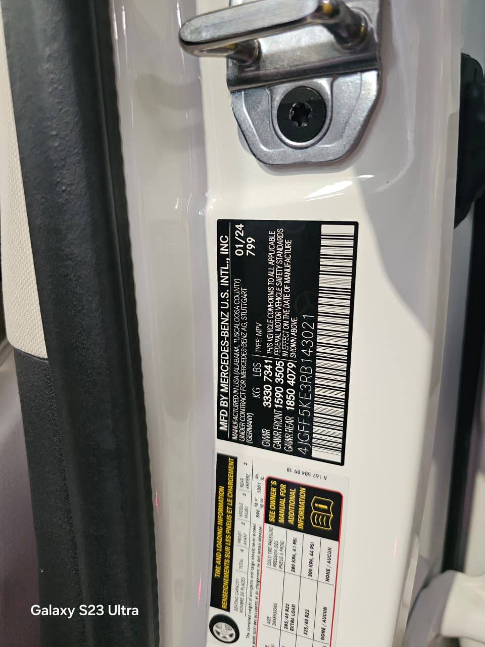 MERCEDES BENZ GLS 450 2024 - Marhaba Auction Used Cars - Image 10