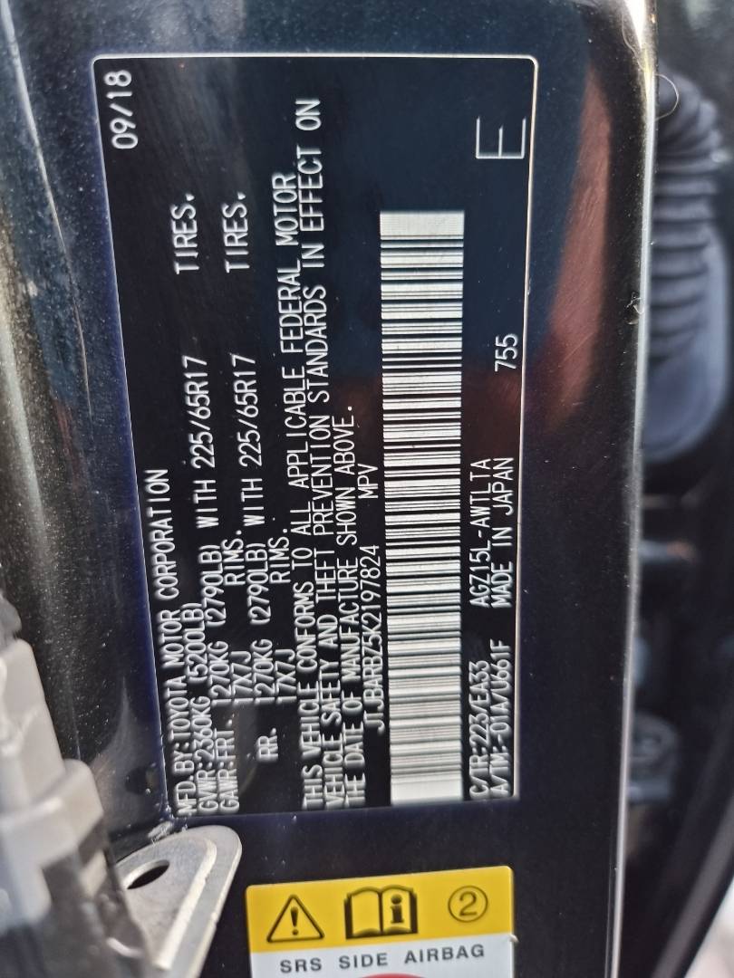2019 LEXUS NX 300 — 72670 Miles — Lot Z5K2197824 — Souq - Marhaba Auctions Used Cars - Image 10