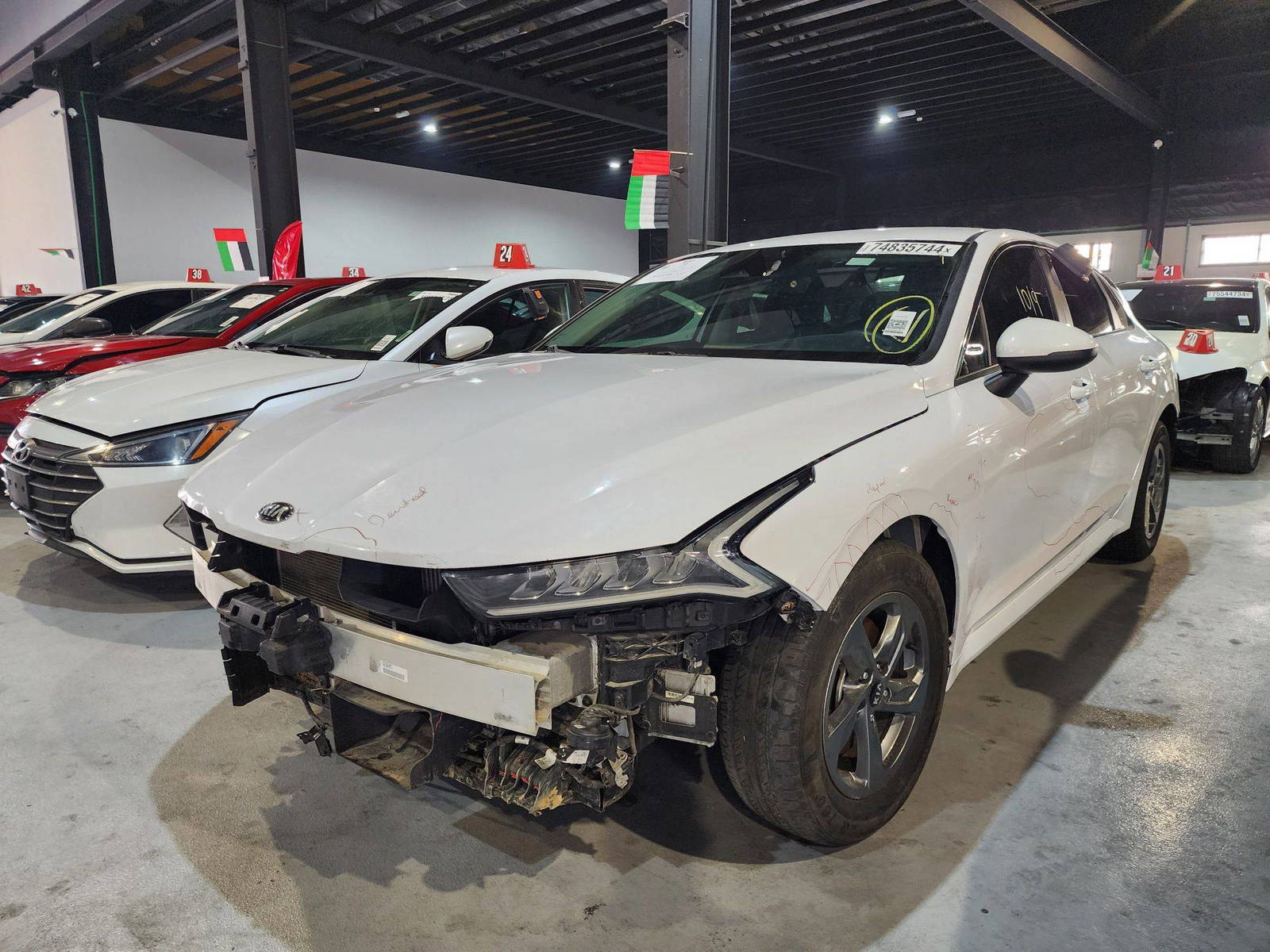 2021 KIA K5 — 76167 Miles — Lot 15521 — Souq - Marhaba Auctions Used Cars - Image 6