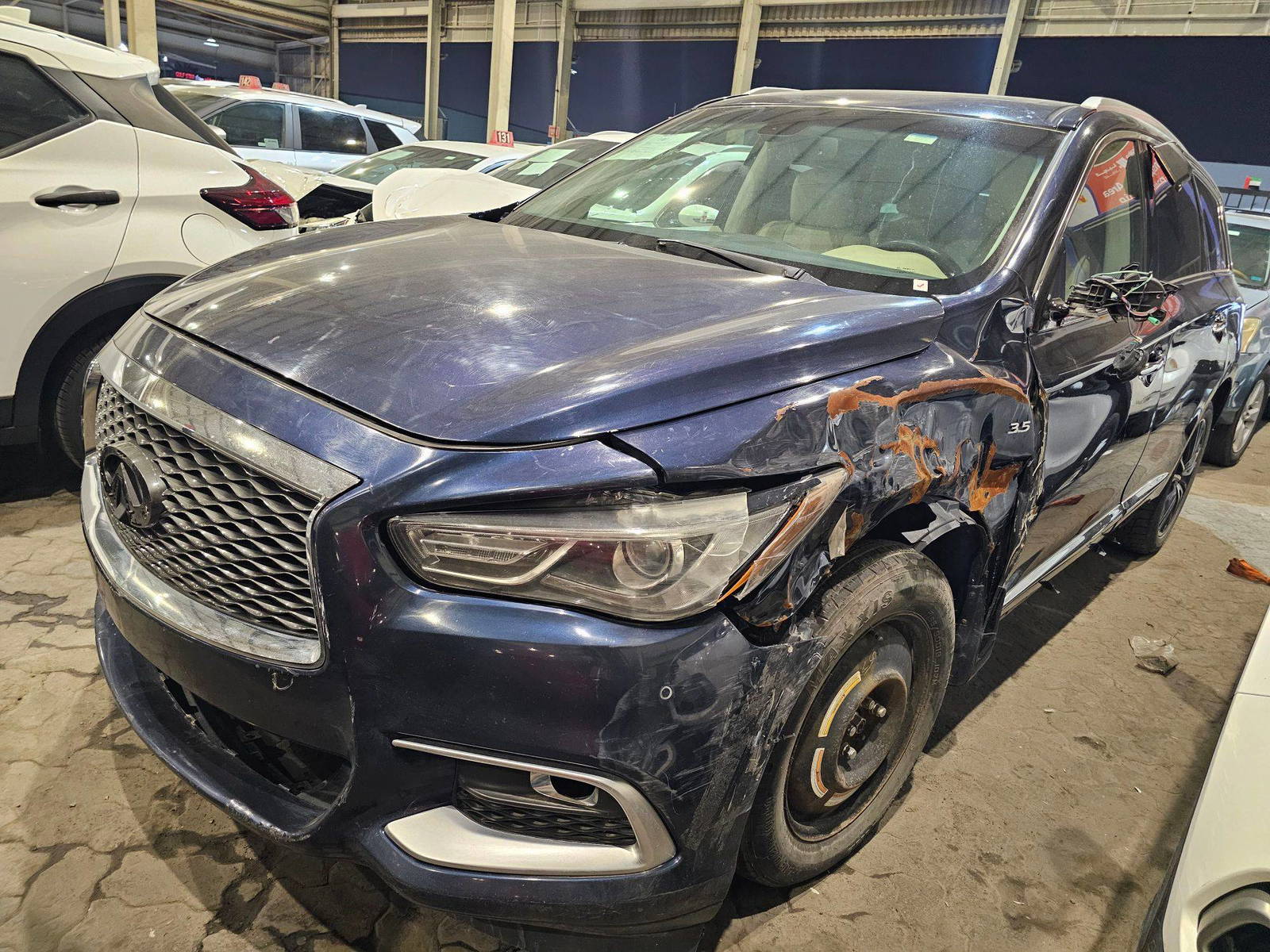 2016 INFINITI QX60 — 147384 KM — Lot 12291030 — Main - Marhaba Auctions Used Cars - Image 4