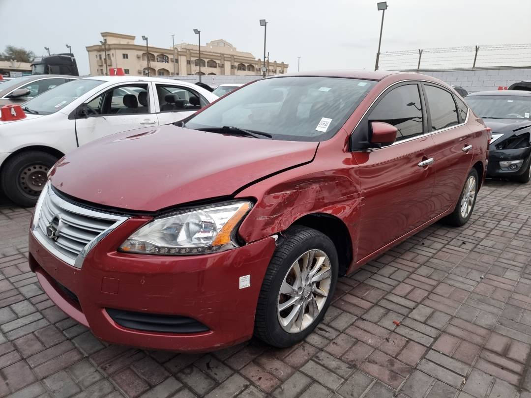 2015 NISSAN SENTRA — 374747 KM — Lot 214578 — Ind. 12 - Marhaba Auctions Used Cars - Image 3