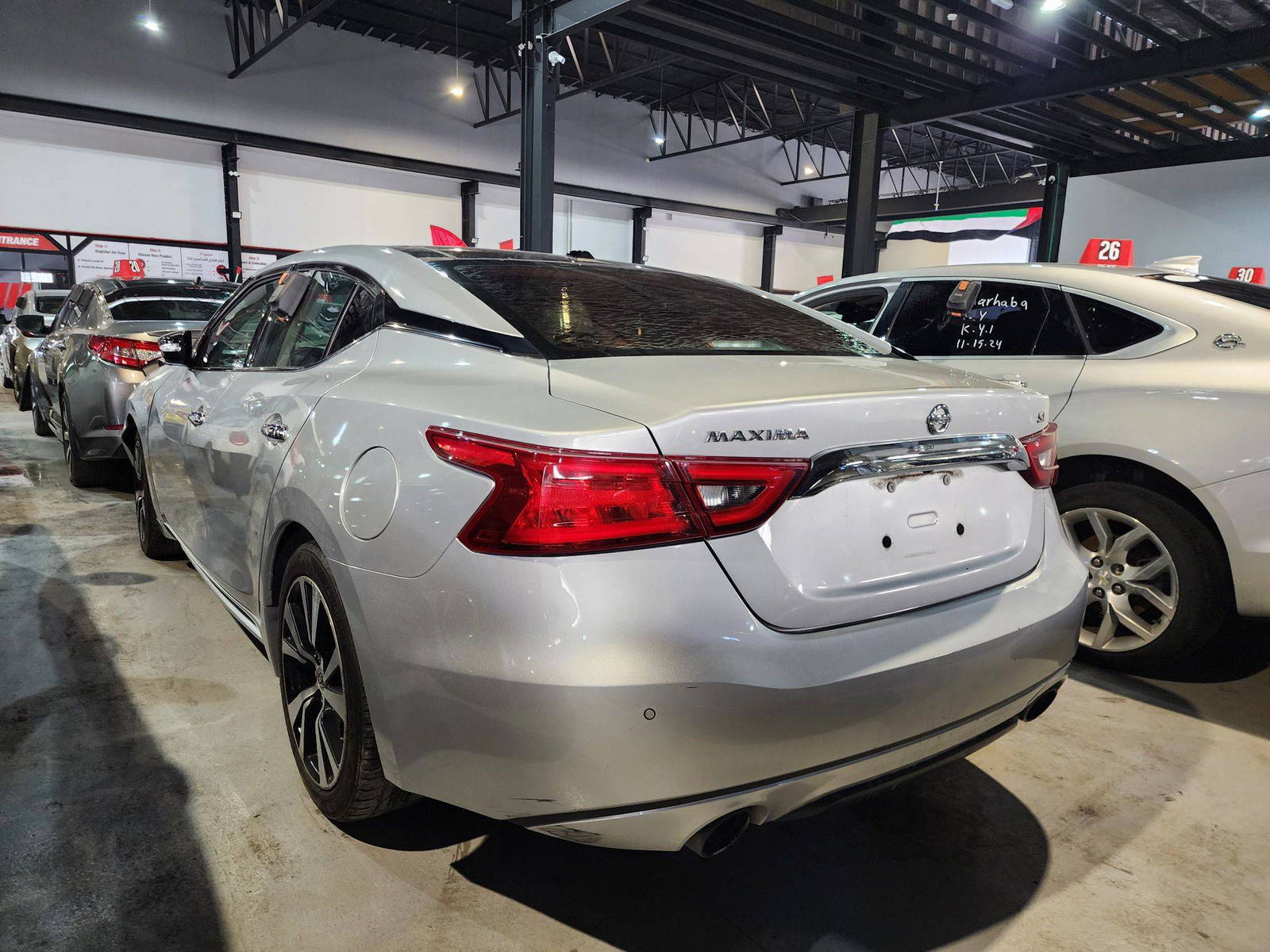 2018 NISSAN MAXIMA — 206562 Miles — Lot JC380426 — Main - Marhaba Auctions Used Cars - Image 3