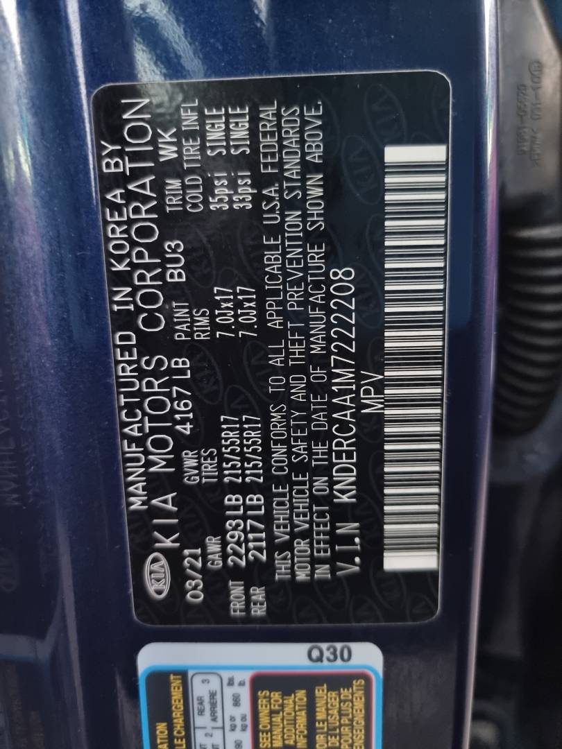 2021 KIA SELTOS — 74853 Miles — Lot 50134944 — Ind. 12 - Marhaba Auctions Used Cars - Image 10