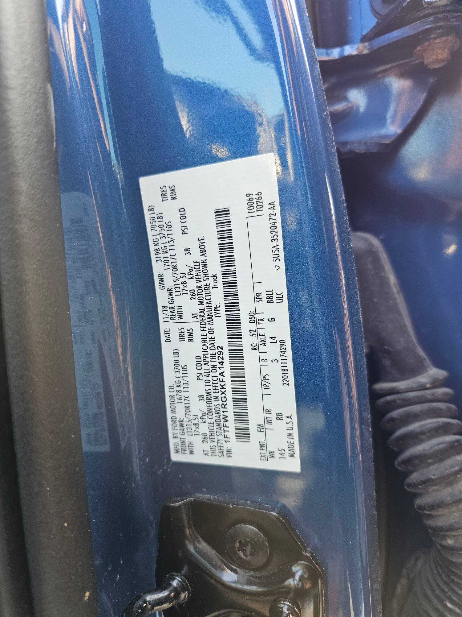 2019 FORD F150 - Raptor — 100572 Miles — Lot 81911985 — Souq - Marhaba Auctions Used Cars - Image 10