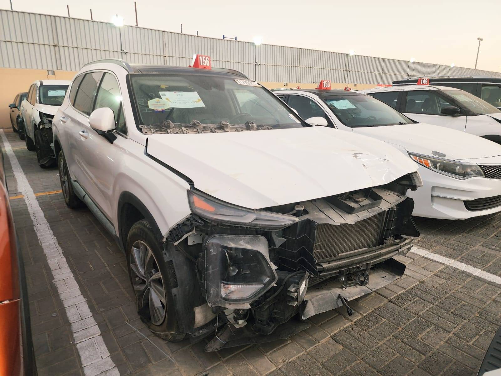 HYUNDAI SANTA FE LIMITED 2019 - Marhaba Auction Used Cars - Image 3