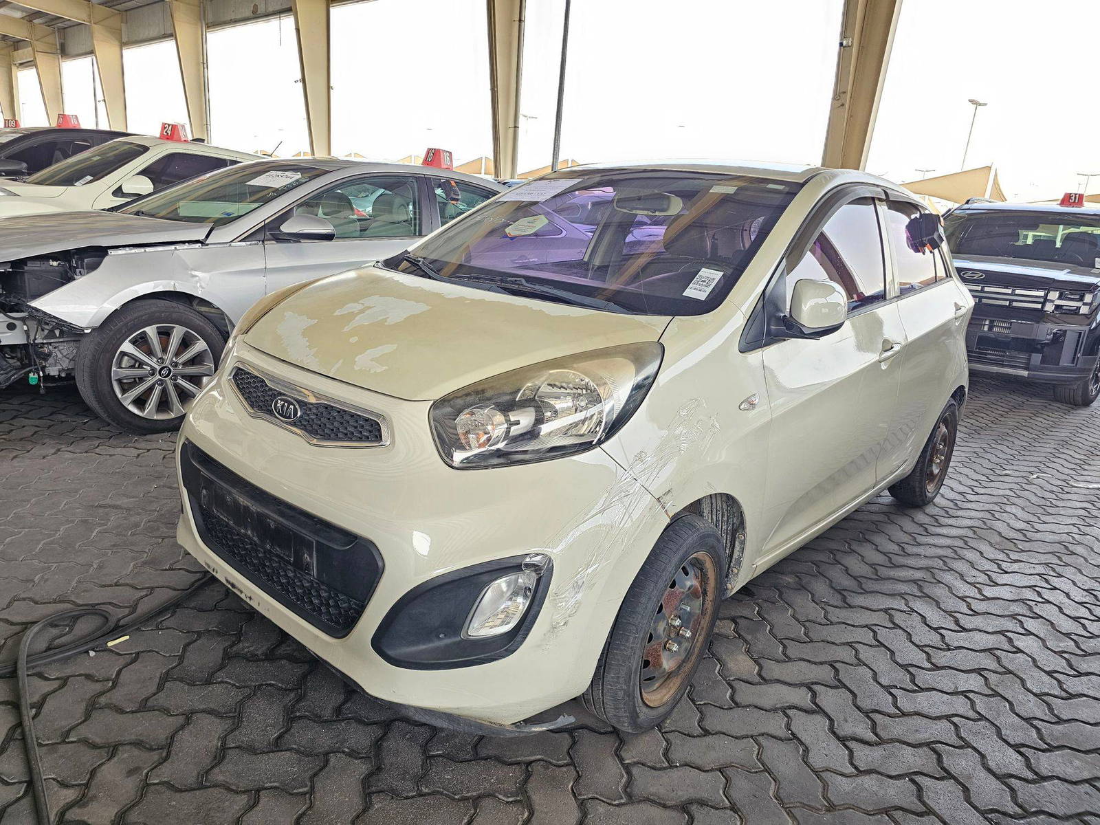 2012 KIA MORNING — 177240 KM — Lot 070955 — Ind. 12 - Marhaba Auctions Used Cars - Image 5