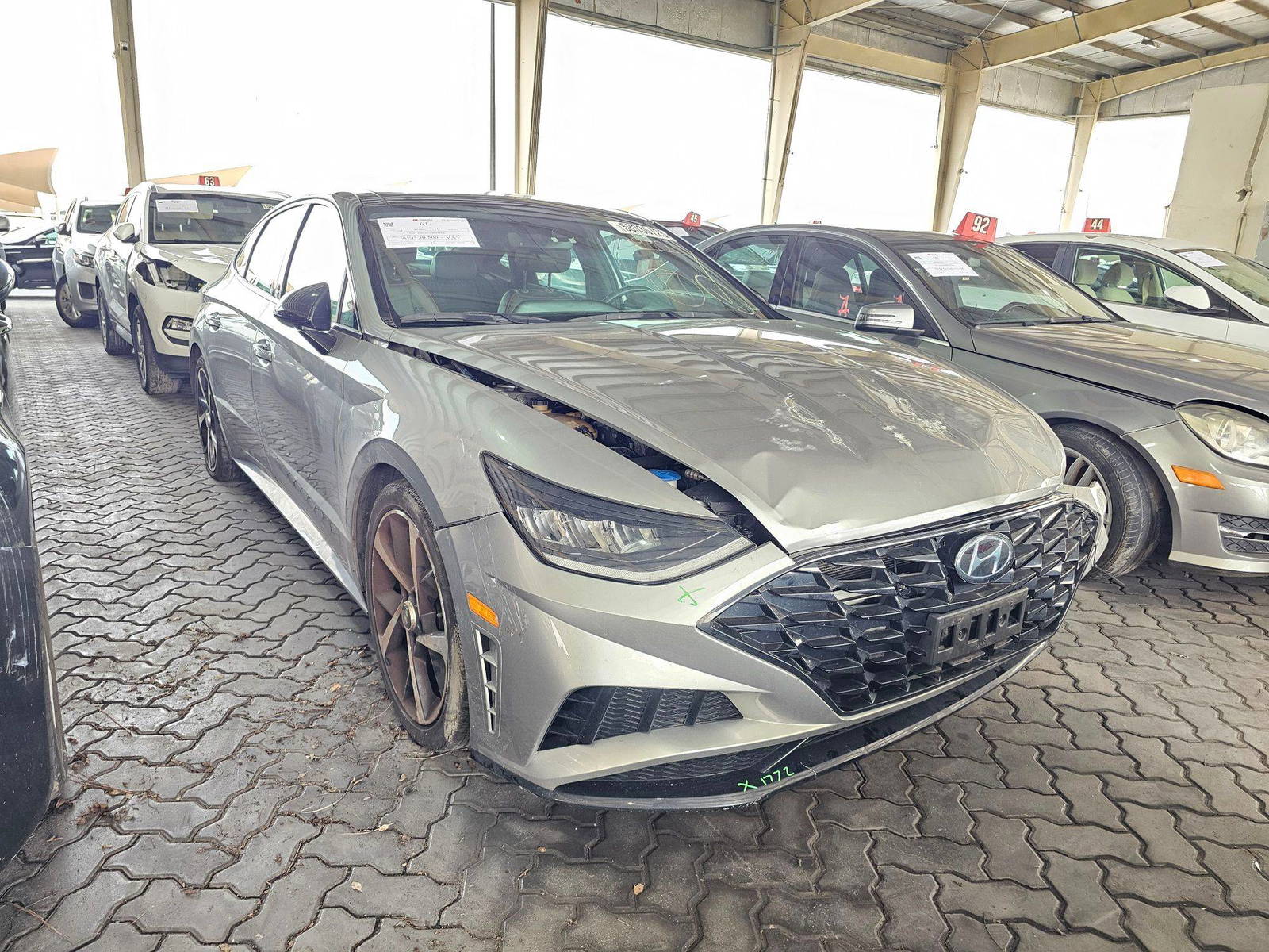 2022 HYUNDAI SONATA — 121755 Miles — Lot NH139400 — Main - Marhaba Auctions Used Cars - Image 4
