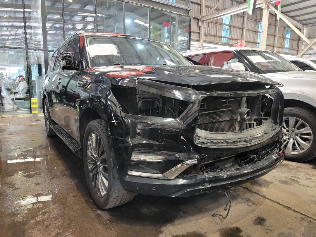 2019 INFINITI QX80 — 109802 Miles — Lot 40354358 — Main - Marhaba Auctions Used Cars - Image 4