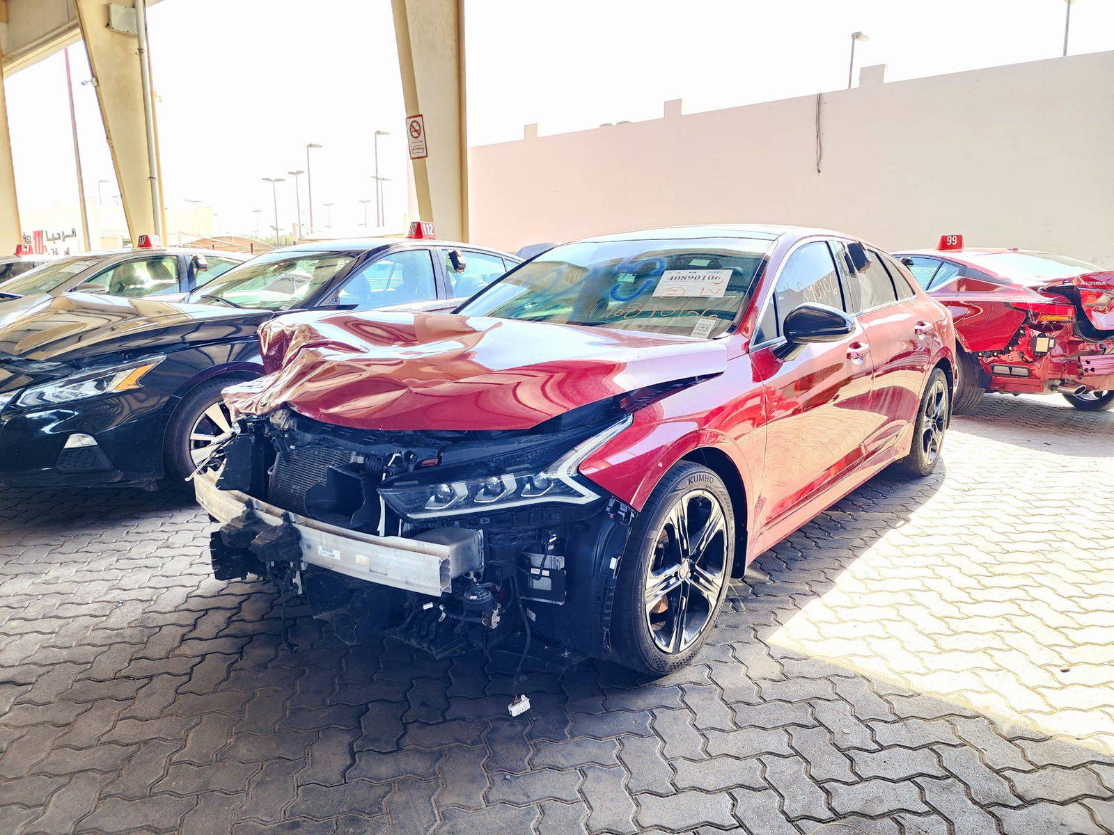 2021 KIA K5 — 95639 Miles — Lot MG061415 — Souq - Marhaba Auctions Used Cars - Image 5