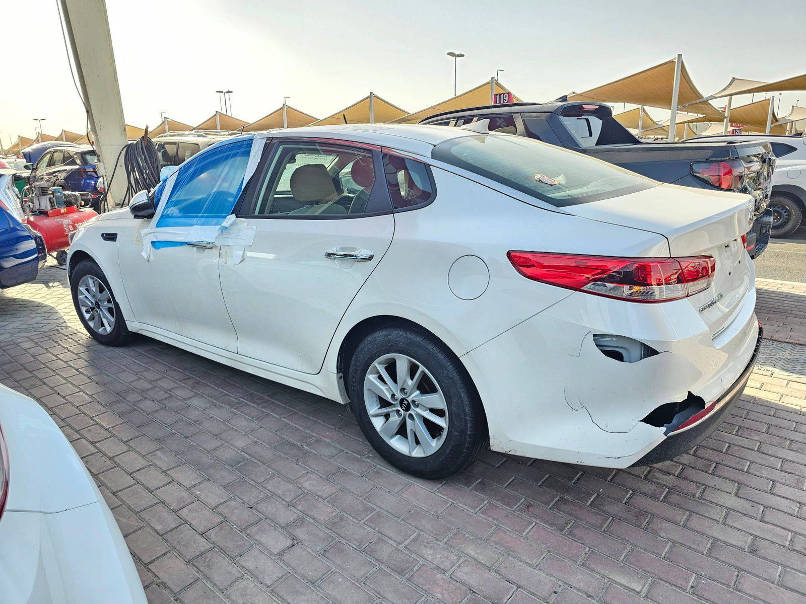 2016 KIA OPTIMA — 130428 Miles — Lot 84469995 — Souq - Marhaba Auctions Used Cars - Image 3