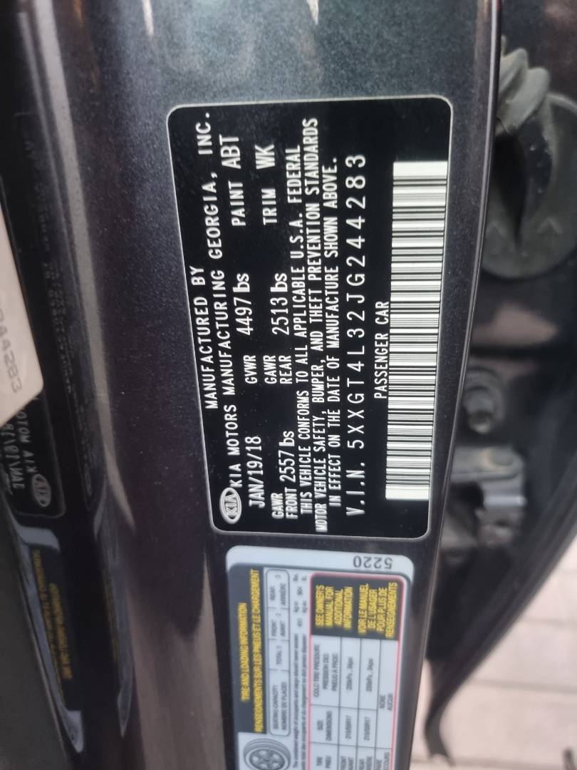 2018 KIA OPTIMA — 85651 Miles — Lot G244283 — Souq - Marhaba Auctions Used Cars - Image 20