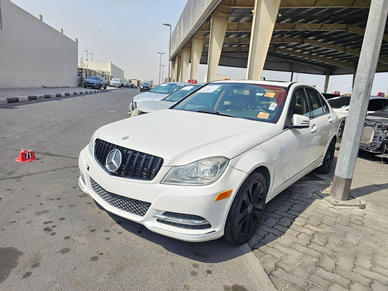 2013 MERCEDES BENZ C 250 — 138088 Miles — Lot 875885 — Souq - Marhaba Auctions Used Cars - Image 3