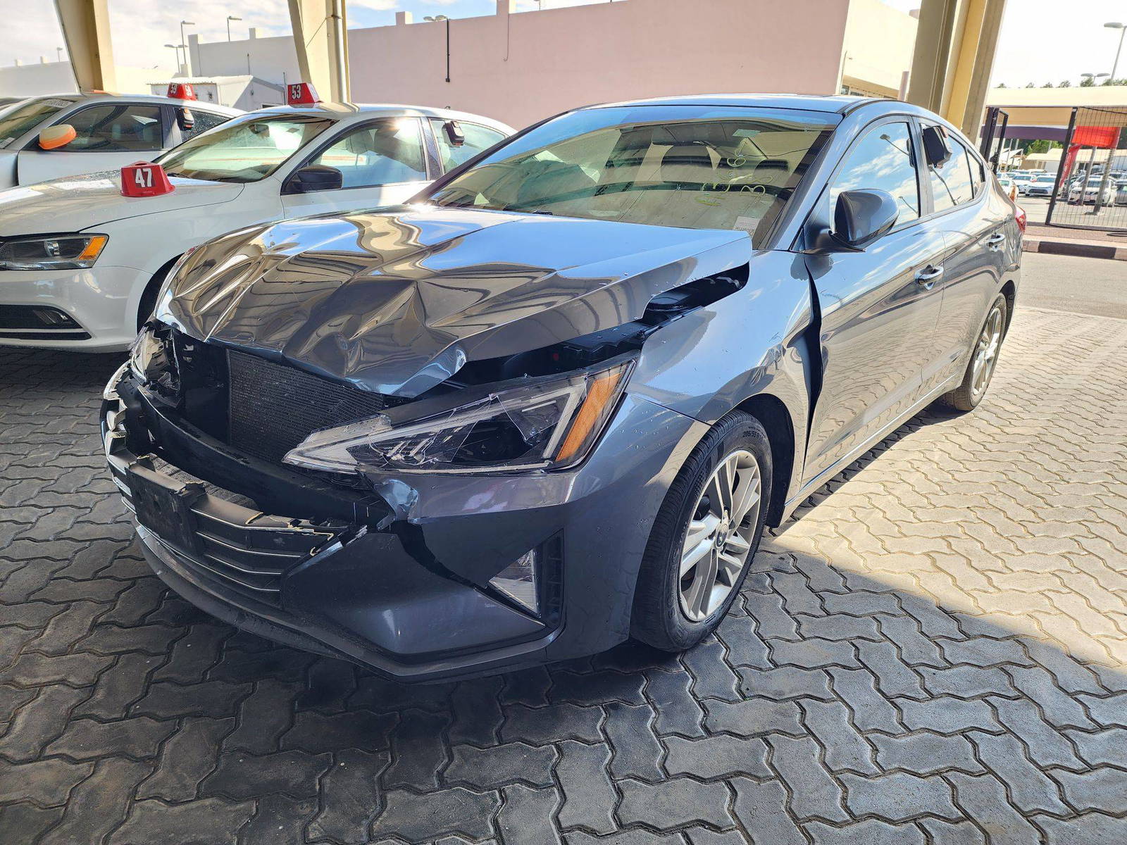 2020 HYUNDAI ELANTRA — 124636 KM — Lot 945593 - Marhaba Auctions Used Cars - Image 3