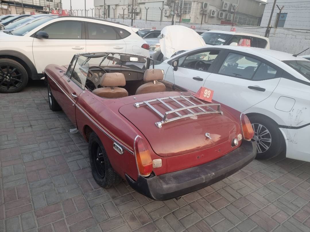 1979 MG MGB — 8705 Miles — Lot L493951G — Ind. 12 - Marhaba Auctions Used Cars - Image 4