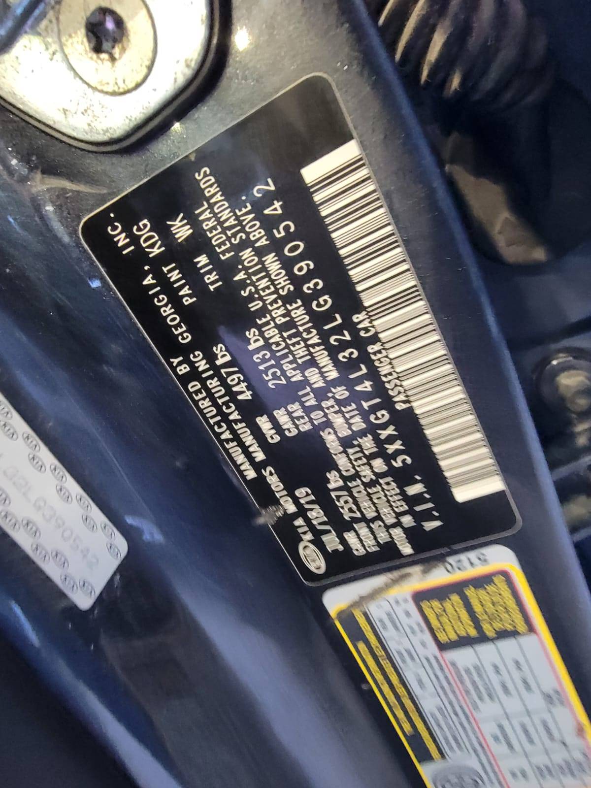 KIA OPTIMA 2020 - Marhaba Auction Used Cars - Image 10