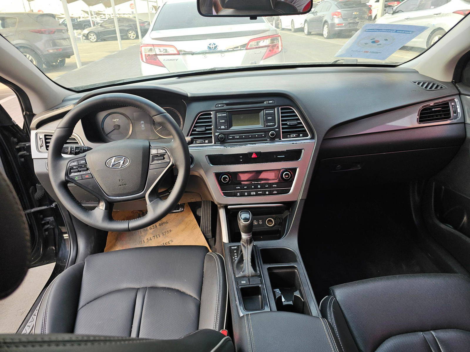 2018 HYUNDAI SONATA — 52409 KM — Lot 5JY004610 — Souq - Marhaba Auctions Used Cars - Image 7
