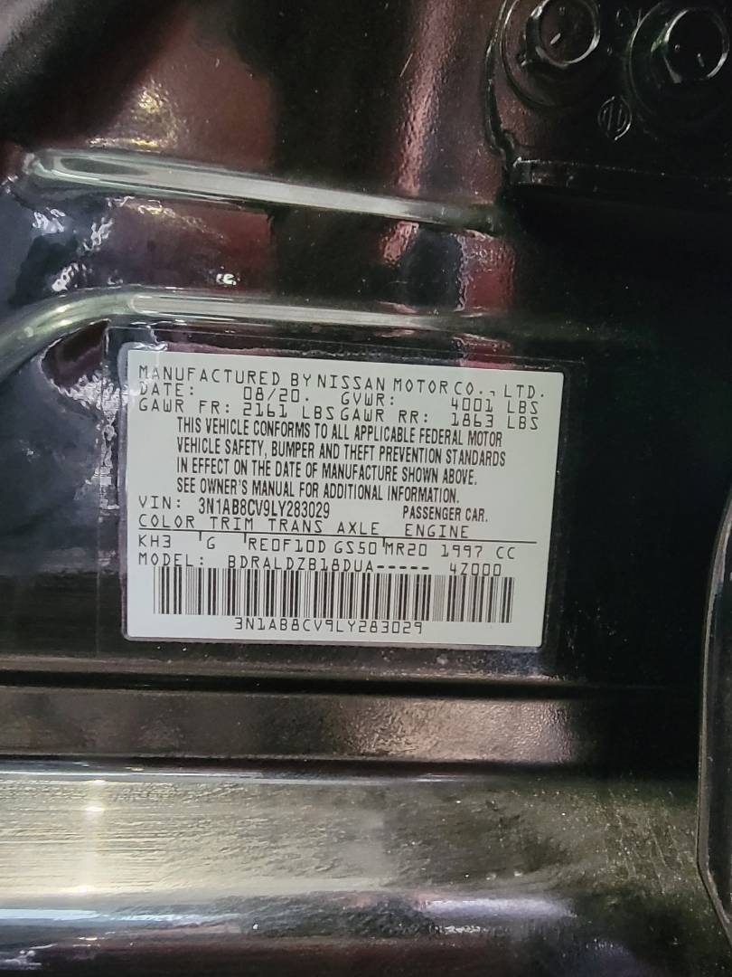 2020 NISSAN SENTRA — 38050 Miles — Lot LY283029 — Main - Marhaba Auctions Used Cars - Image 10