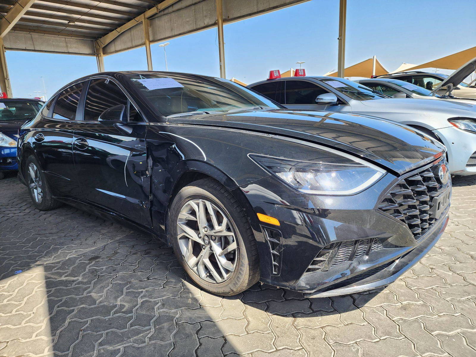 2020 HYUNDAI SONATA — 72 798 Miles — Lot 2LH037271 — Souq - Marhaba Auctions Used Cars - Image 4