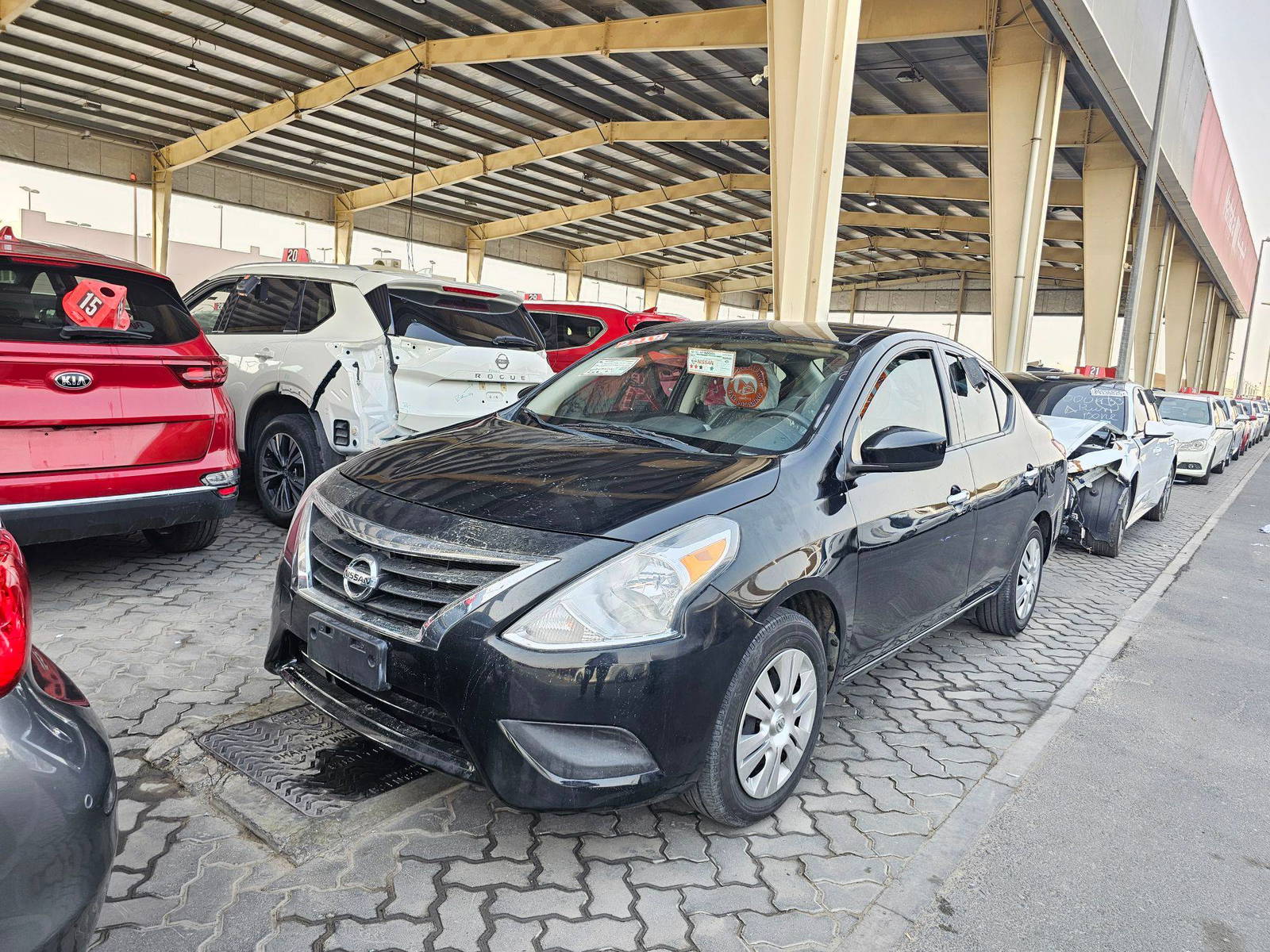 2019 NISSAN VERSA — 64340 Miles — Lot KL863375 — Souq - Marhaba Auctions Used Cars - Image 5