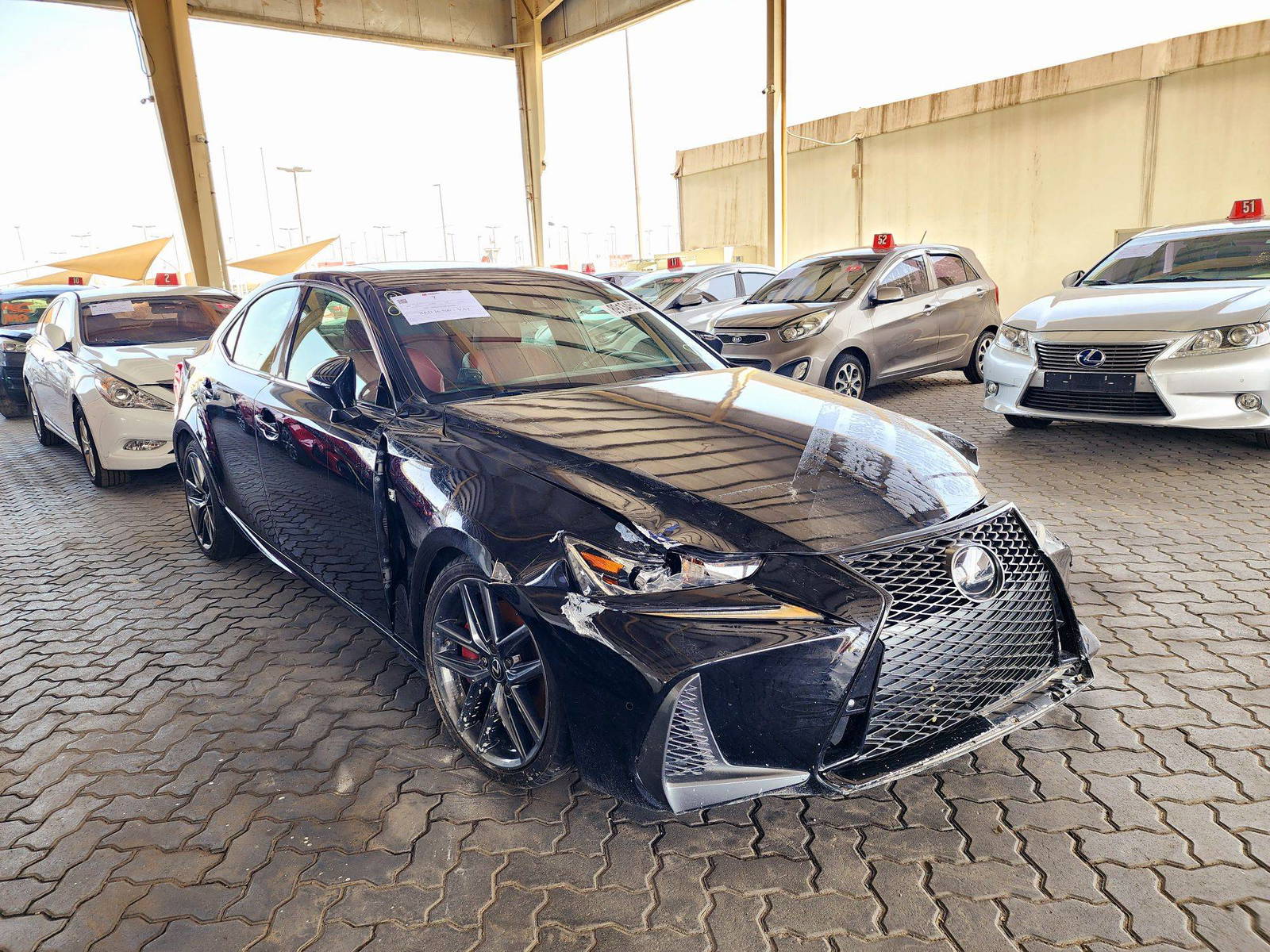 2019 LEXUS IS 300 — 91075 Miles — Lot K5088985 — Souq - Marhaba Auctions Used Cars - Image 4