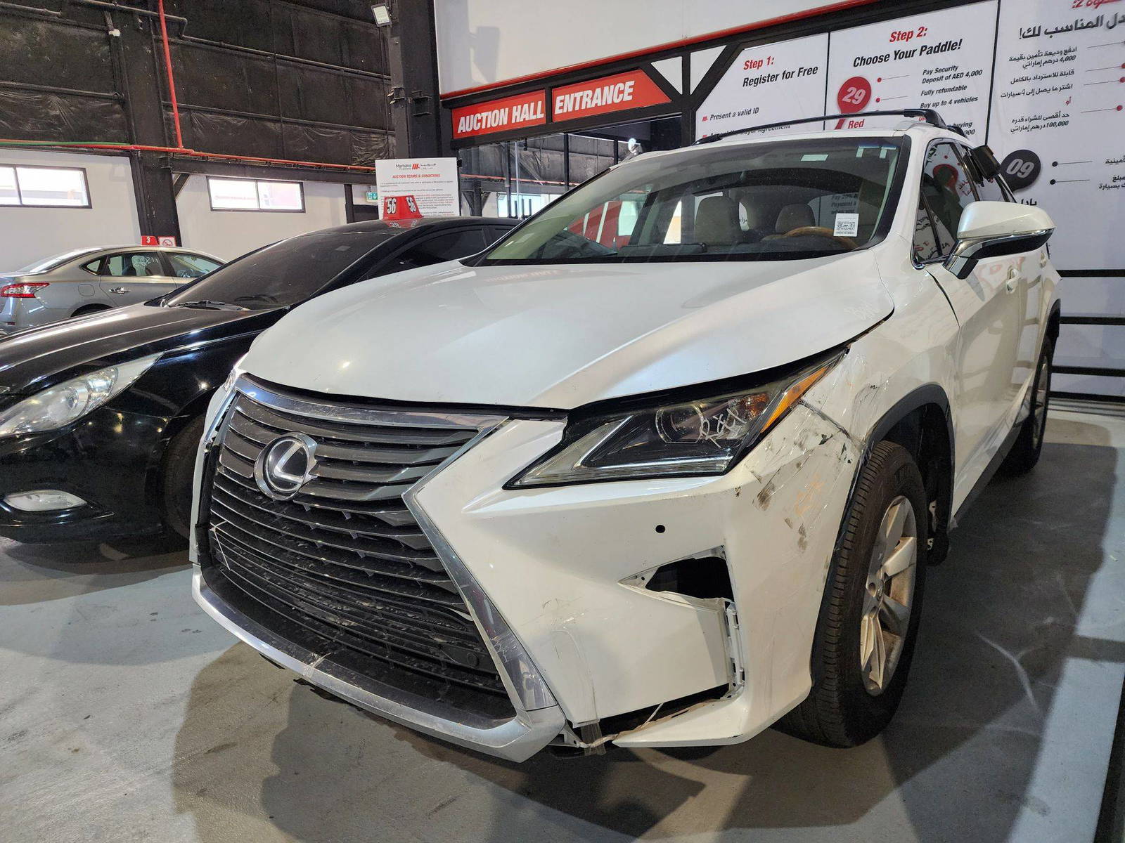 2016 LEXUS RX 350 — 164831 Miles — Lot 14880 — Al Quoz - Marhaba Auctions Used Cars - Image 3