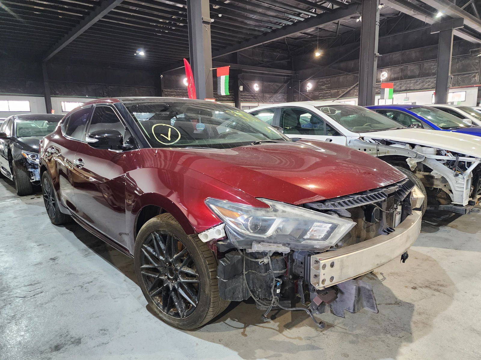 2016 NISSAN MAXIMA — 124079 Miles — Lot 1GC383218 — Al Quoz - Marhaba Auctions Used Cars - Image 6