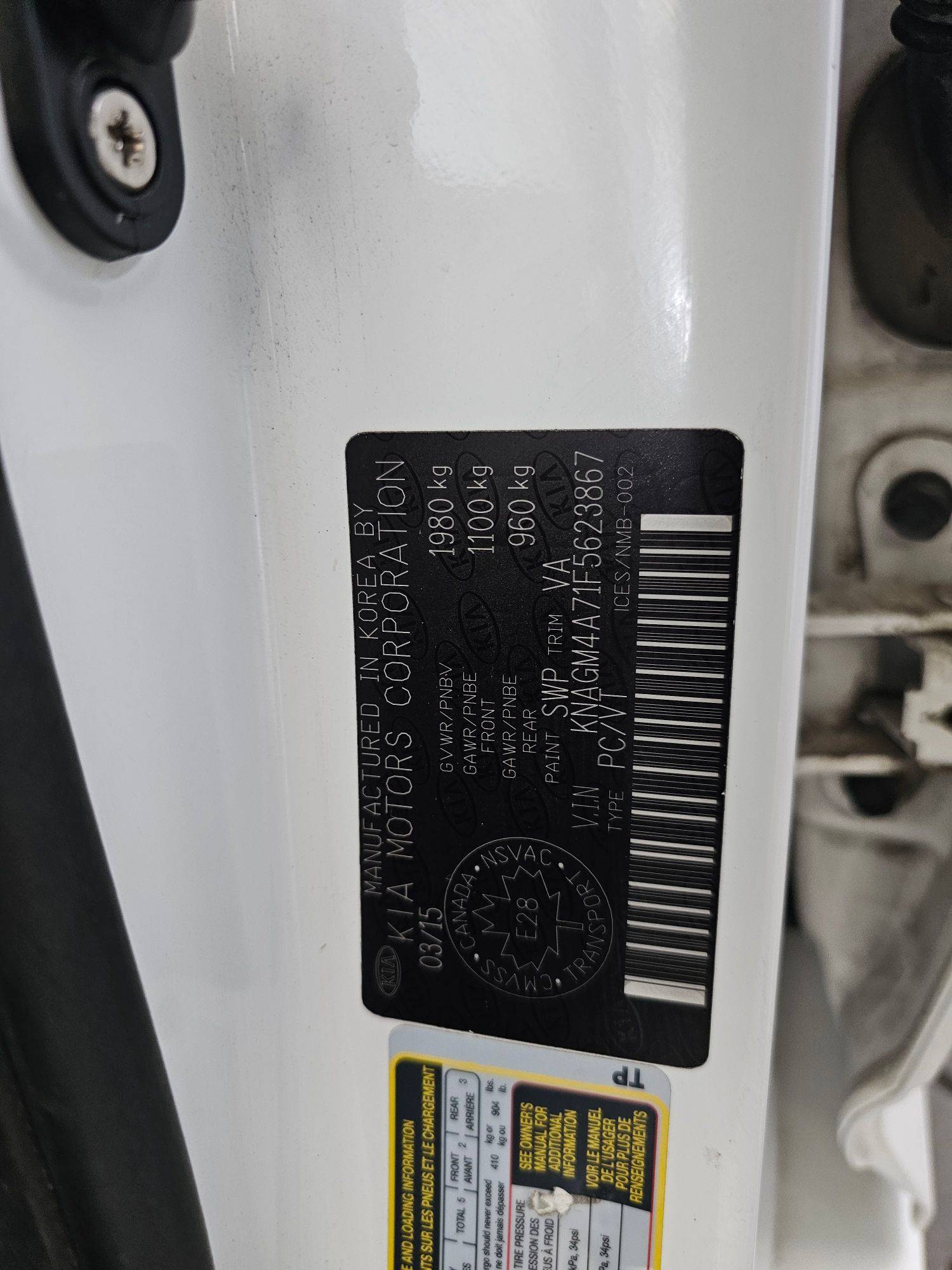 KIA OPTIMA 2015 - Marhaba Auction Used Cars - Image 9